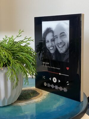 Quadro em Madeira e Resina "Spotify"